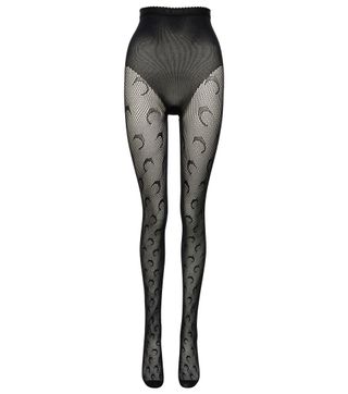 Marine Serre + Moon Fishnet Tights