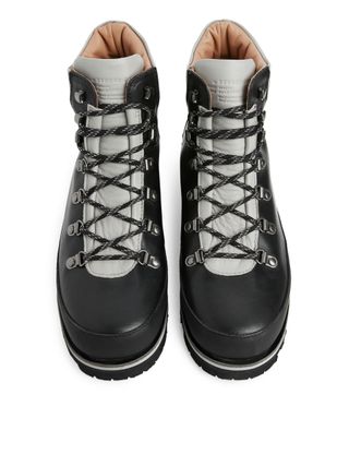 Arket + Leather Hiking Boots