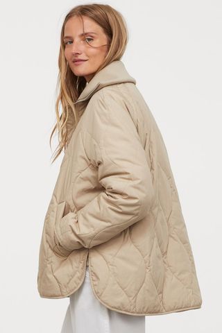 H&M + Quilted Jacket