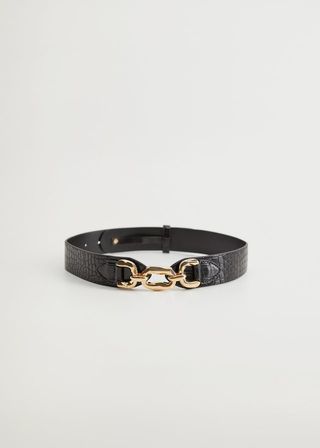 Mango + Crocodile Effect Belt