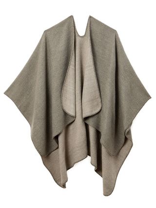 Sayfut + Sweater Poncho Shawl Coat