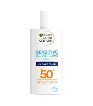 Garnier + Ambre Solaire Ultra-Light Sensitive Sun Protection Face Fluid SPF 50+