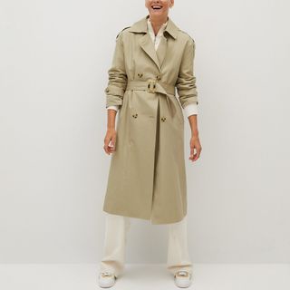 Mango + Classic Belted Trench