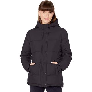 Amazon Essentials + Long-Sleeve Full-Zip Hooded Puffer Coat