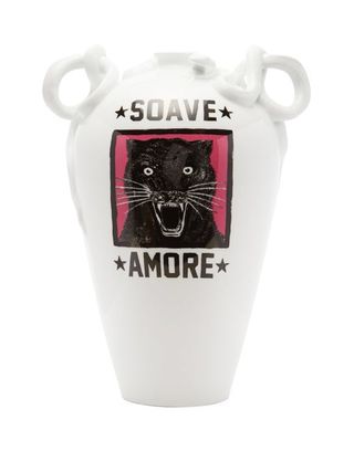 Gucci + Panther Porcelain Vase