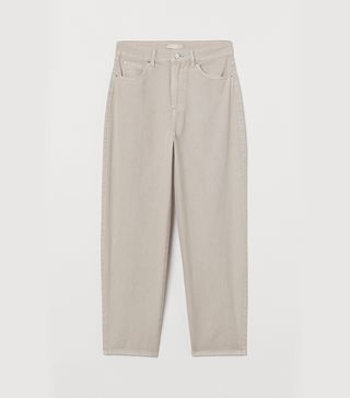 H&M + Ankle-Length Twill Pants
