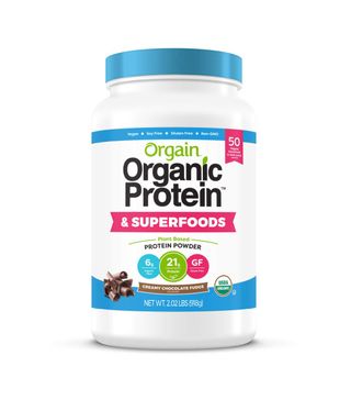 Orgain + Organic Plant Based Protein + Superfoods Powder, Creamy Chocolate Fudge