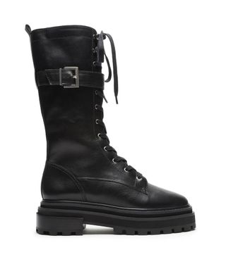 Schutz + Moly Leather Combat Boots