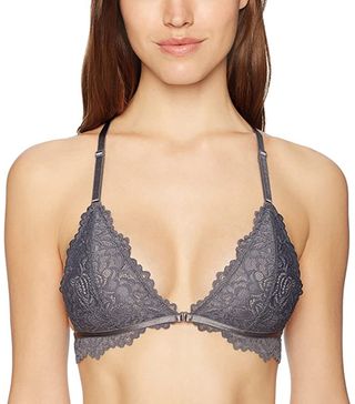 Mae + Front Close Lace Racerback With Detail Bralette