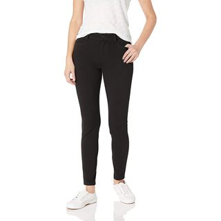 Amazon Essentials + Mid-Rise Skinny Stretch Knit Jeggings