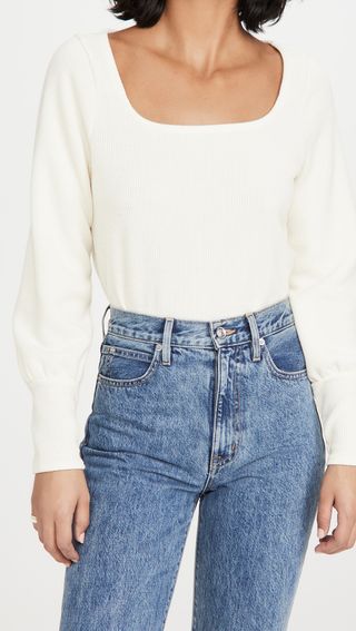 Madewell + Safty Pin Top