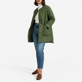 Everlane + The Cotton Quilted Jacket