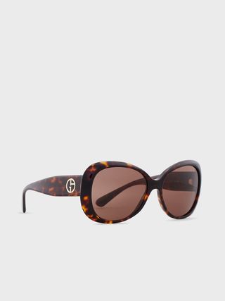 Giorgio Armani + Oversized Sunglasses