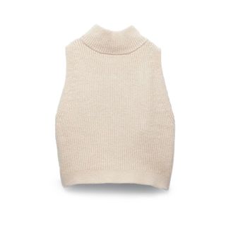 Zara + Halter Knit Top