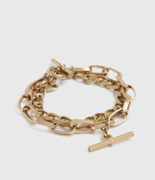 AllSaints + Amur Gold-Tone Bracelet
