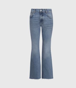AllSaints + Daisy High-Rise Kick Flare Jeans