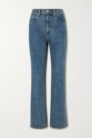 Slvrlake + London High-Rise Straight-Leg Jeans