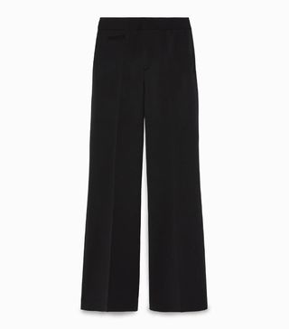 Zara + Limited Edition Wool Blend Trousers