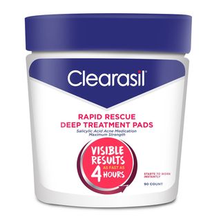 Clearasil + Rapid Rescue Deep Treatment Pads with Salicylic Acid Acne Medication