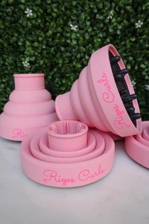 Rizos Curls + Pink Collapsible Diffuser