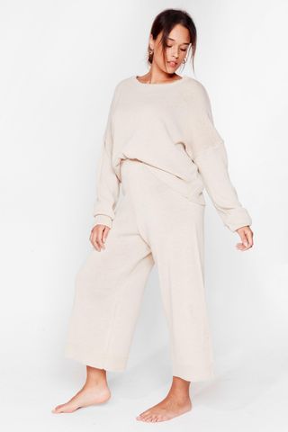 Nasty Gal + You'Ve Met Your Match Plus Knitted Lounge Set