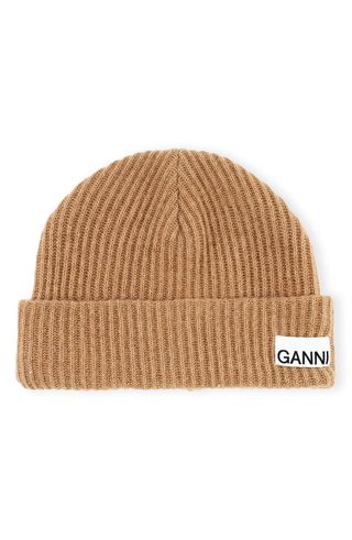 Ganni + Recycled Wool Blend Hat