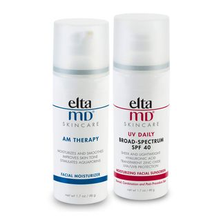 EltaMD + UV Daily Broad-Spectrum SPF 40 and AM Therapy
