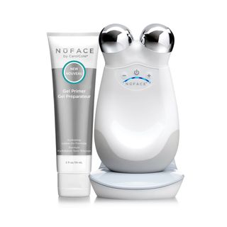 NuFace + Trinity Facial Trainer Device and Hydrating Leave-On Gel Primer