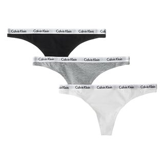 Calvin Klein + Carousel Logo Cotton Thong Panty