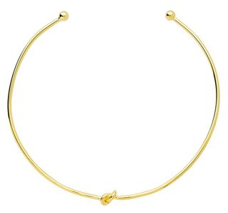 Sterling Forever + Gold Plated Love Knot Collar