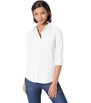 Amazon Essentials + Classic Fit Long Sleeve Button Down Oxford Shirt