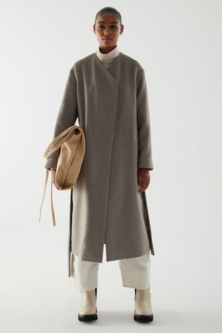 COS + Wool Mix Belted Coat