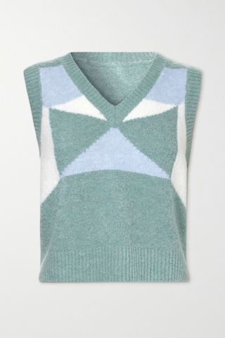 Dodo Bar or + Silviya Color-Block Knitted Sweater