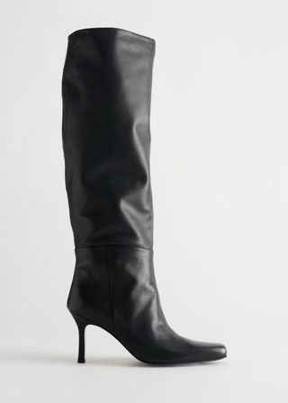 & Other Stories + Knee High Leather Boots