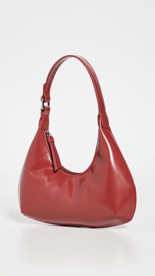 By Far + Baby Amber Bordeaux Bag