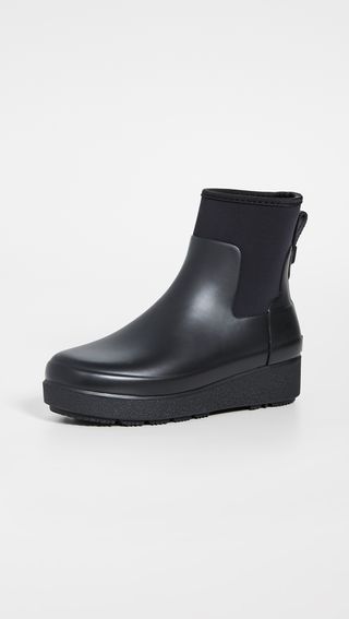 Hunter Boots + Refined Creeper Neo Chelsea Boots