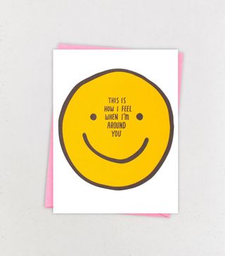 Urban Outfitters + How I Feel Around You Greeting Card