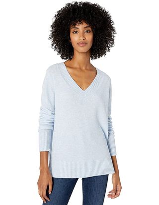 Goodthreads + Mid-Gauge Stretch V-Neck Sweater