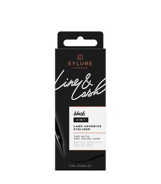 Eylure + Line & Lash Glue Eyeliner in Black