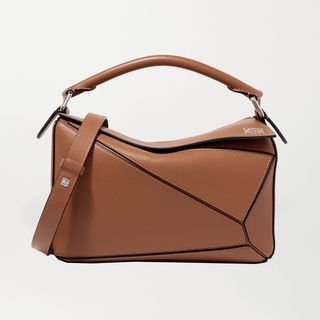 Loewe + Puzzle Small Leather Shoulder Bag