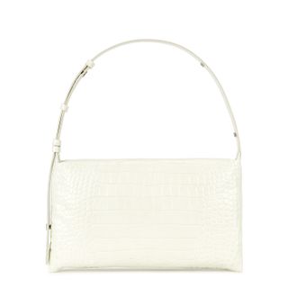 Simon Miller + Puffin Off-White Leather Shoulder Bag