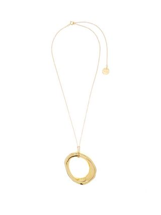 Marni + Hoop-Pendant Necklace