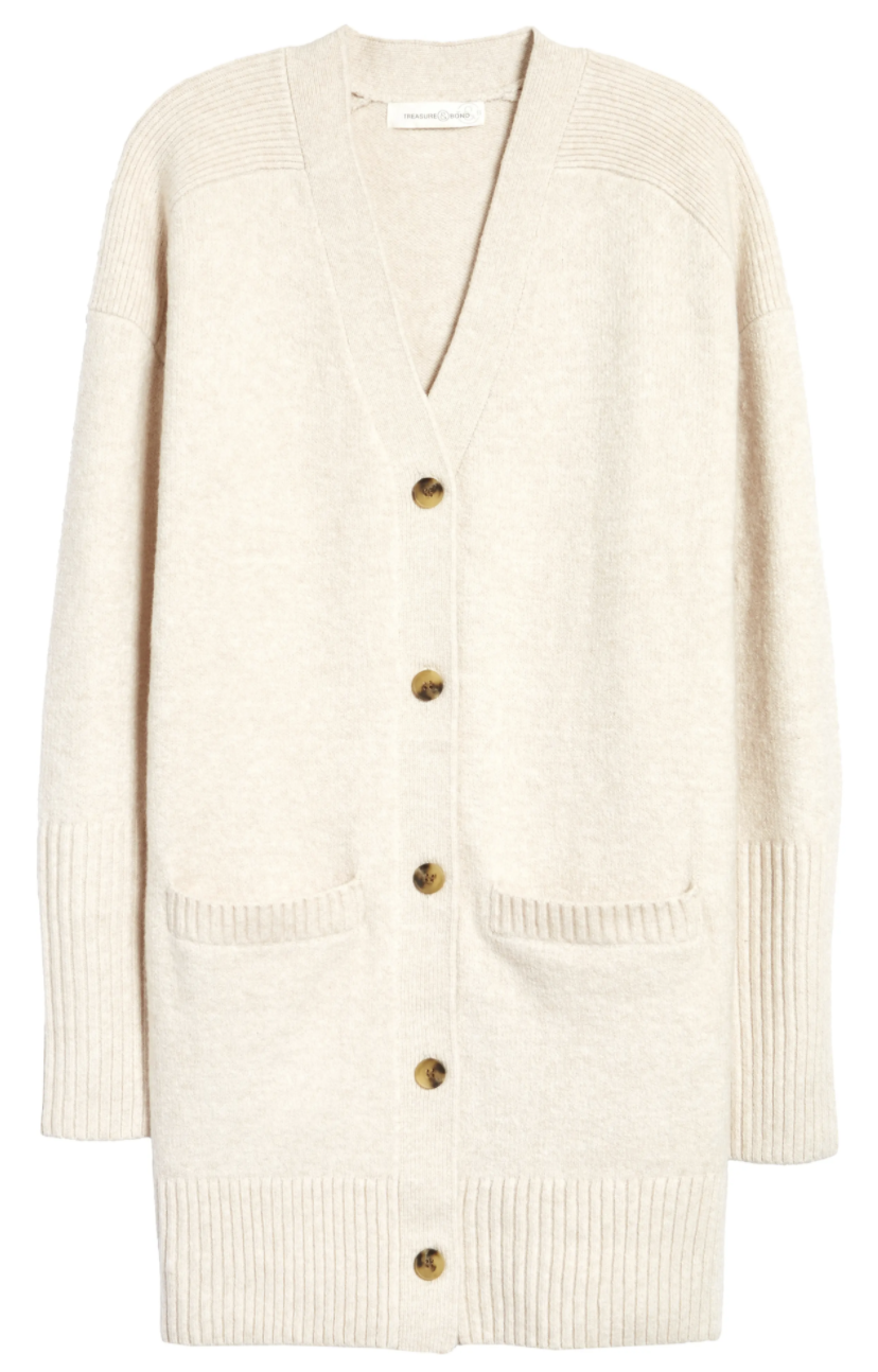 Treasure & Bond + Longline Cardigan