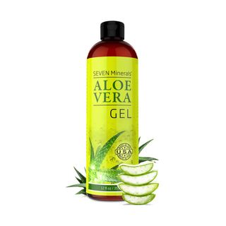 Seven Minerals + Organic Aloe Vera Gel with 100% Pure Aloe