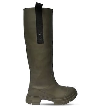 Ganni + Tall Rubber Rain Boots