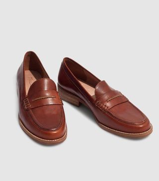 Madewell + Elinor Leather Loafer