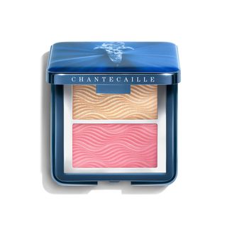 Chantecaille + Radiance Chic Cheek and Highlighter Duo in Rose Whale Shark