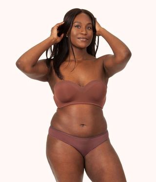 Lively + The No-Wire Strapless: Umber