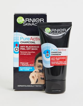 Garnier + Pure Active Charcoal Anti Blackhead Peel Off Mask