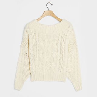 Anthropologie + Melissa Cable-Knit Sweater